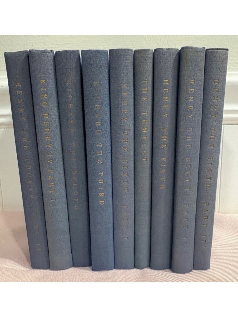 Yale Shakespeare 9-Volume Hardcover Set Edited By Tucker Brooke & R.J. Dorius
